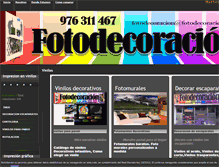 Tablet Screenshot of fotodecoracion.org